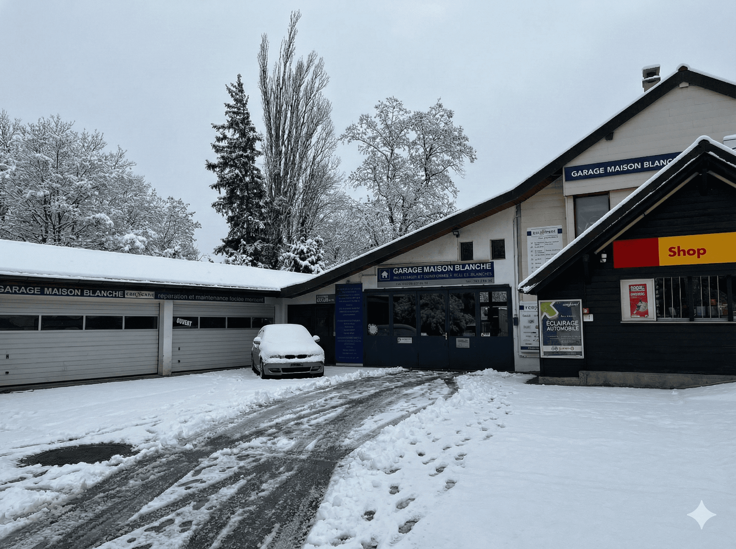 Atelier Garage Maison Blanche